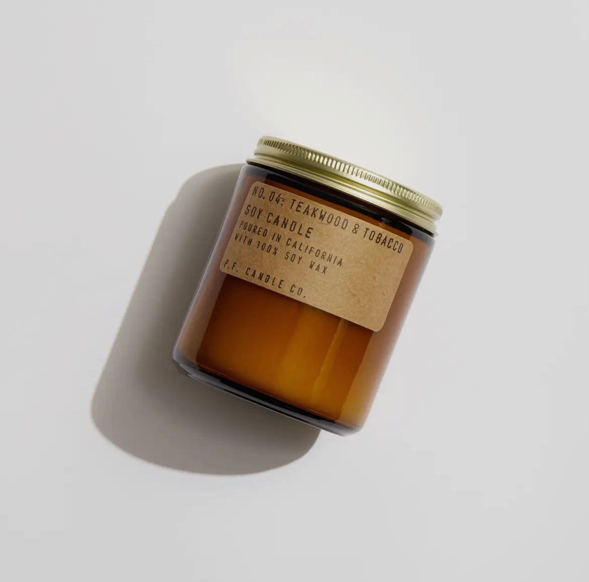 Teakwood + Tobacco Candle from PF Candle Co