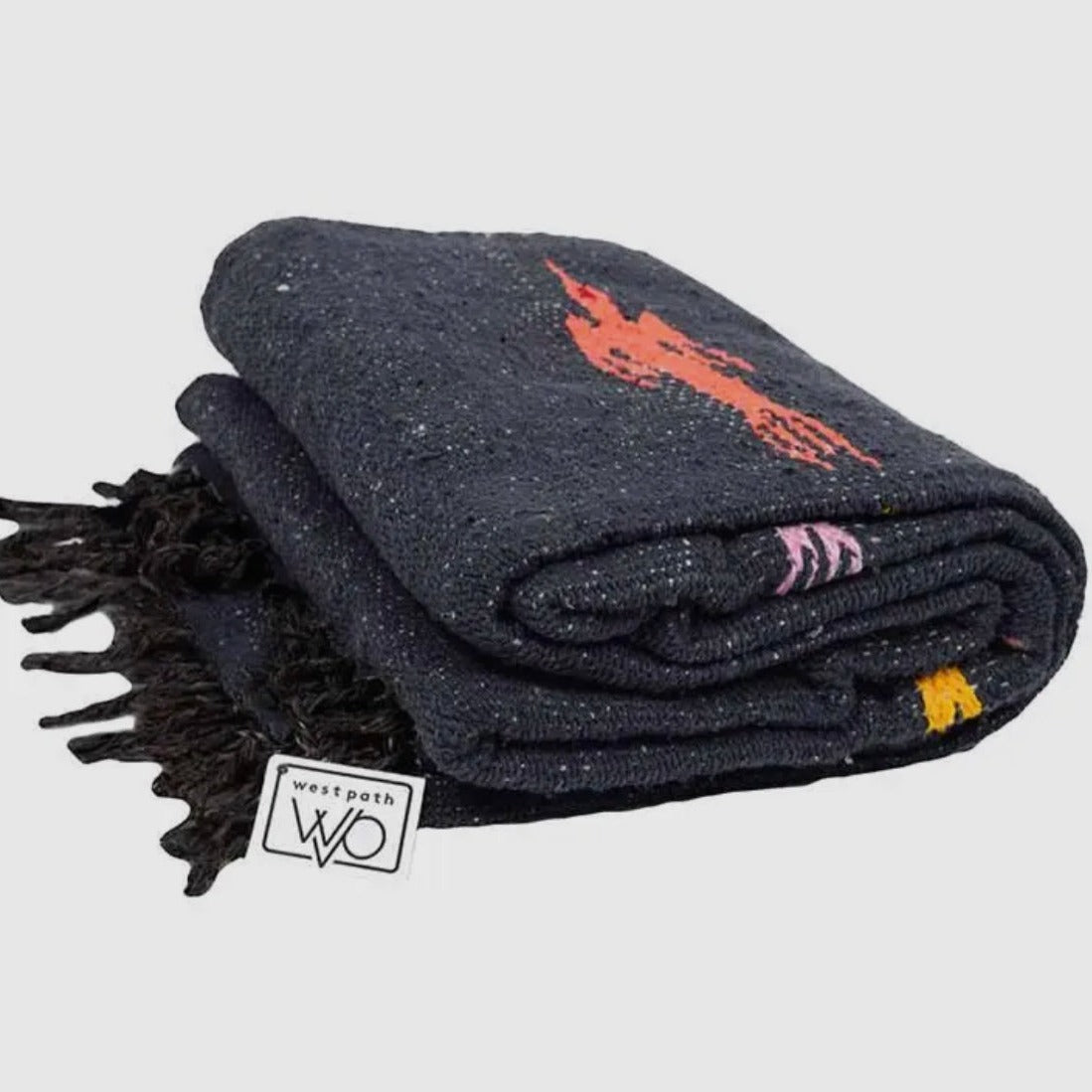 Charcoal Baja Thunderbird Blanket