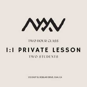 1:1 Private Instruction - TWO STUDENTS