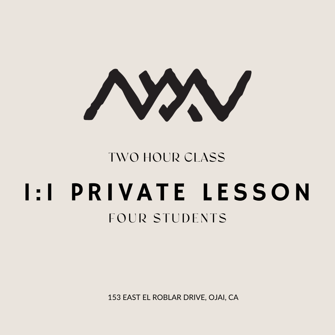 1:1 Private Instruction - FOUR STUDENTS