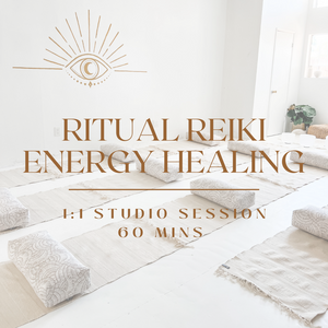 1:1 Ritual Reiki Healing Session- STUDIO - 60 min